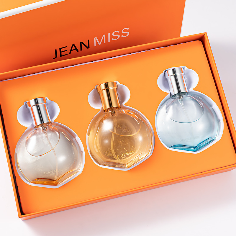 New Hot Perfume Town JEAN MISS Same Orange Star Sky Set di profumi da donna Cofanetto regalo Eau De Toilette in tre pezzi_voghion.com