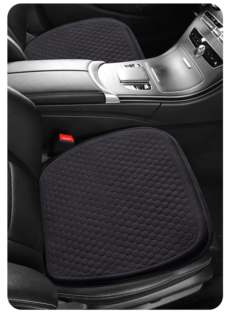 Summer Car Seat Cushion, Universal for All Seasons, Single-Piece Driver's Seat Cushion, Back Cushion, Cold Gel Cushion, Breathable Ice Silk Seat Cushion