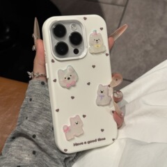 Apple 16promax 携帯電話ケース iPhone14promax 模造液体新モデル 13promax シンプルに適しています。