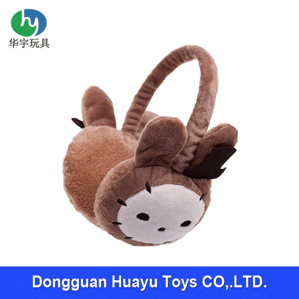定制 Plush adjustable headphones, creative earmuffs, toy, creative gift
