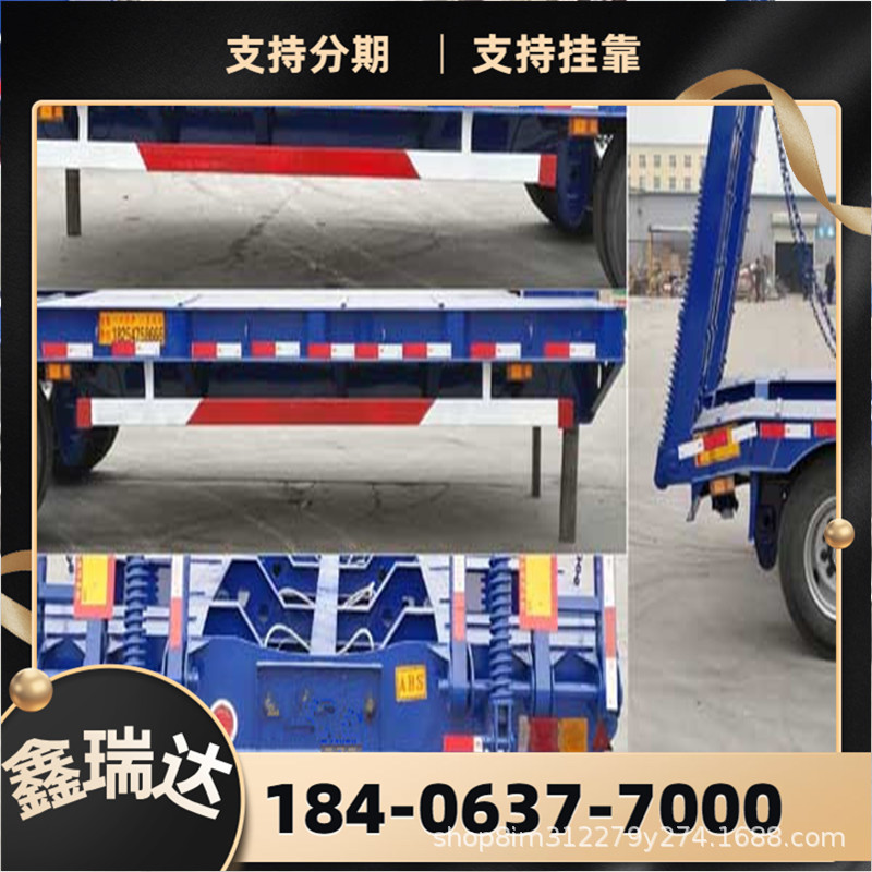 Specialized Semi-Trailer, Heavy-Duty Transport Vehicle, Bridge Transport Vehicle, Truck Tower, Heavy-Duty Cross-Border Trailer