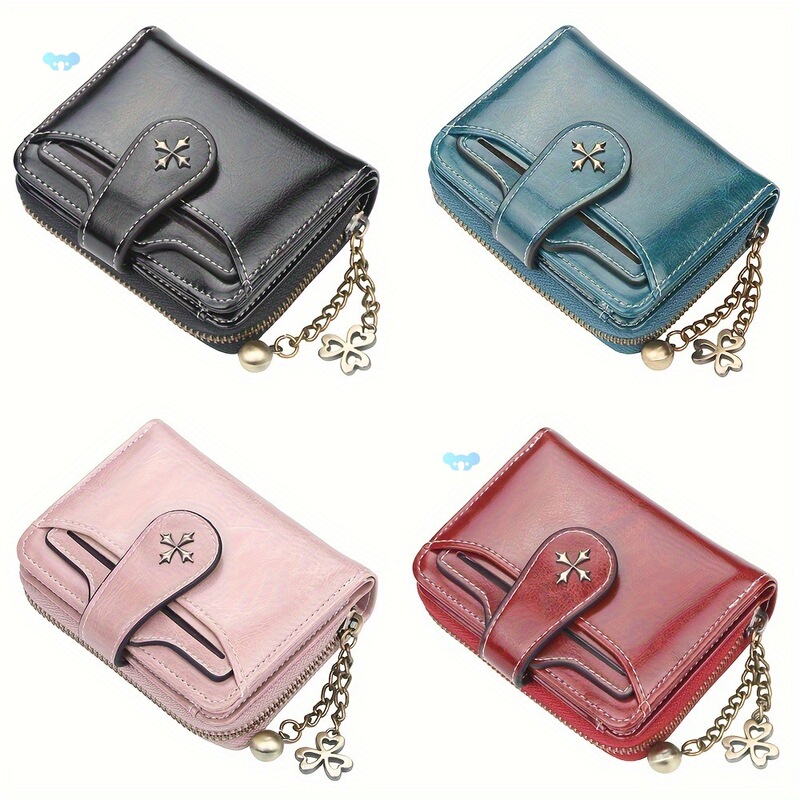 [安全な掛け金付きミニ財布] 女性用ミニ財布|undefined