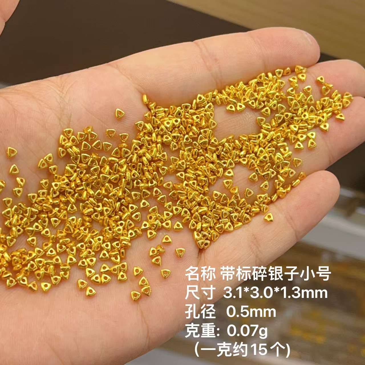 S925 Silver Gold-Plated Hollow Flower Caps for DIY Bracelets, Handmade Spacer Beads, Flower Caps, Positioning Beads