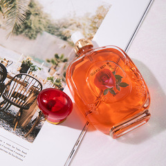 玫瑰香水靚麗女孩紅貴夫人女士清新持久留香跨境玫瑰香水