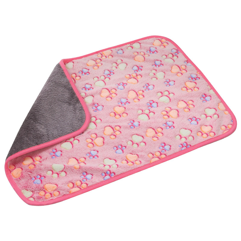 En stock al por mayor mascota impermeable manta engrosada perro manta franela impermeable mascota estera gato y perro cojín sofá cojín