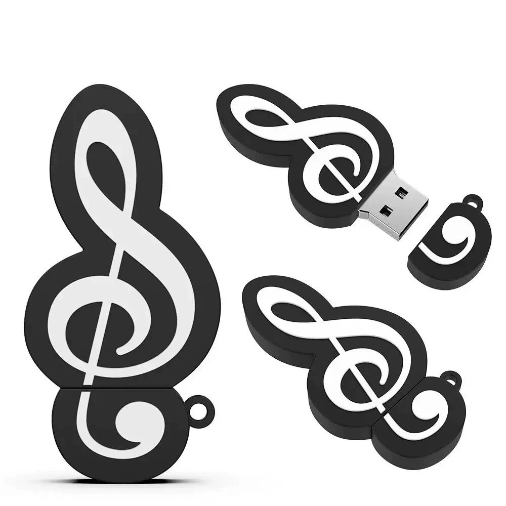 Музыкальная руна дизайнерский дизайн USB флешка спортивного баскетбольного футбольного модели хранение PVC мягкий клей порт