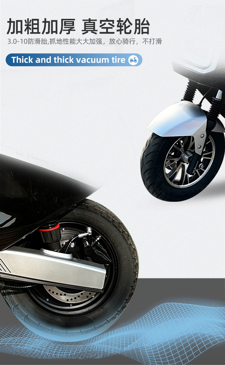 Electric Scooter Wholesale: Jintou 5Th Generation Battery-Powered Two-Wheeled Foreign Trade Exclusive Ultra-Light Riding-Assisted Adult Electric Motorcycle