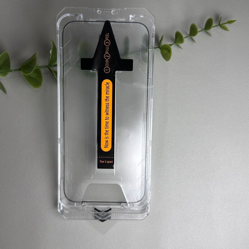 适用苹果17promax钢化膜iPhone17高清透明防窥380厚胶二代无尘舱|undefined