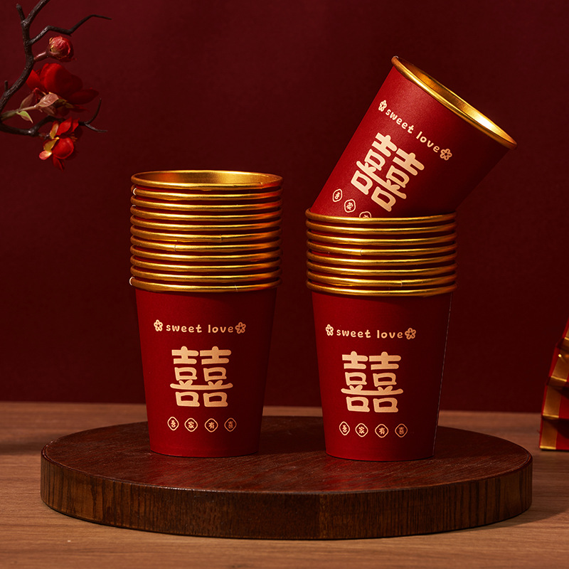 Gold foil cup-daxi