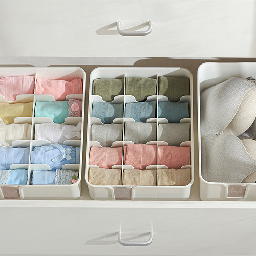 Wardrobe storage box household drawer-type clothes plastic storage box student dormitory cabinet clothing storage artifact D