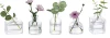 Set flower-shaped, 5 pieces, small vase