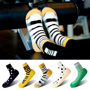 Indoor Fitness Men's and Women's Sports Rope Skipping Yoga Skumping Mute Soft Bottom Non-slip Shock Absorbing Lightweight Treadmill Socks Shoes