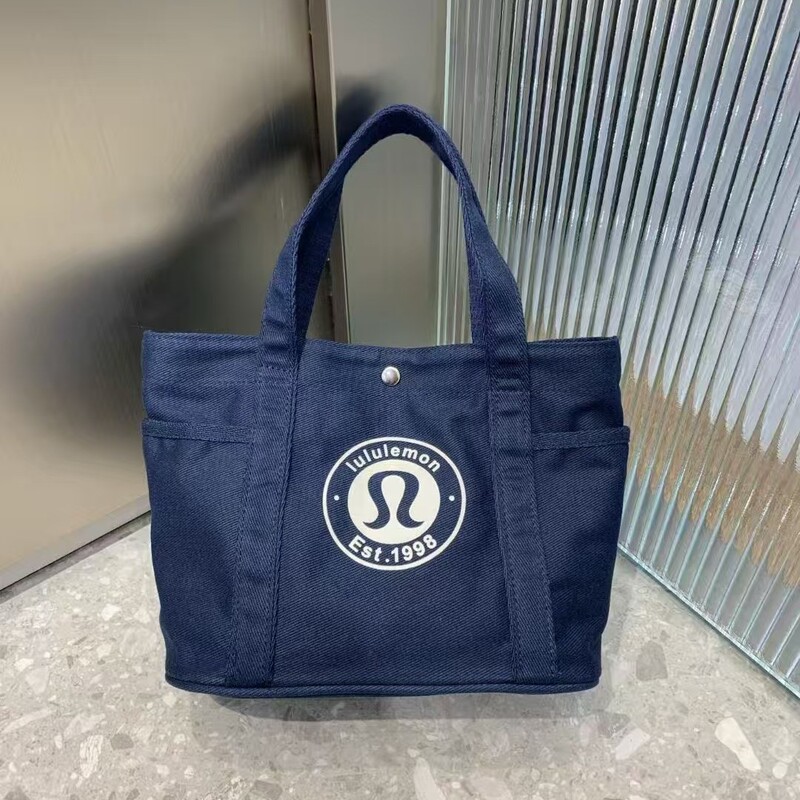 lululemon20L 大容量 シングルショルダー テニス キャンバスバッグ トートバッグ ポータブル カジュアル 旅行 スポーツ 防水 レディース|undefined