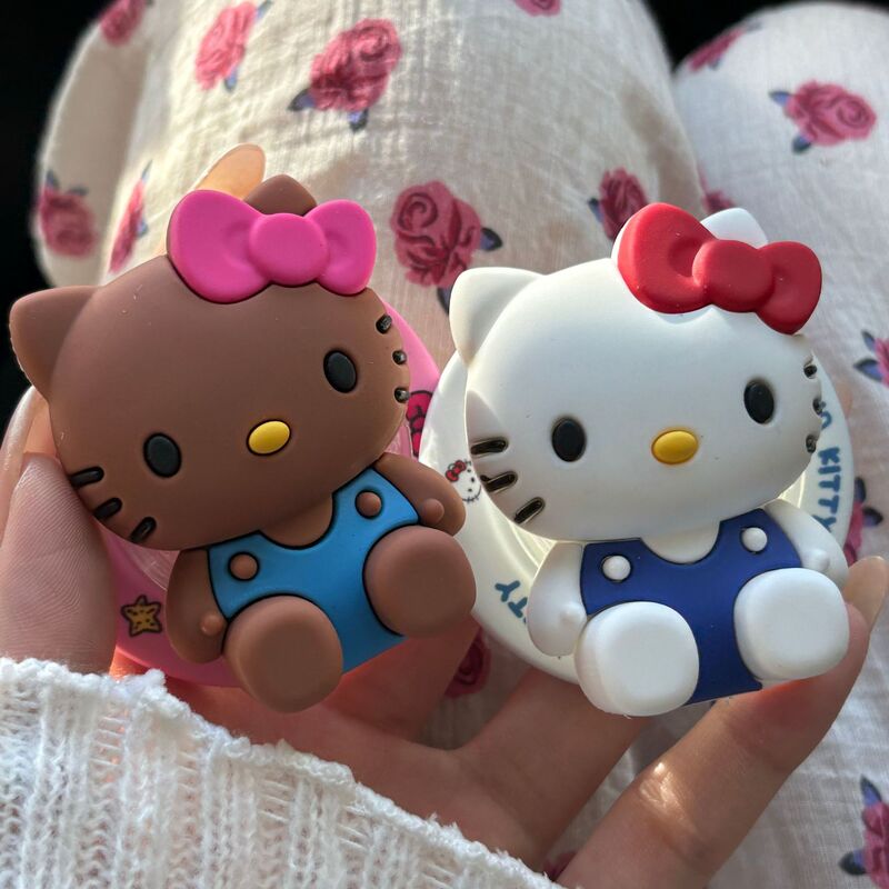 可爱卡通硅胶kitty猫支架适用magsafe磁吸手机壳桌面懒人神器创意|undefined