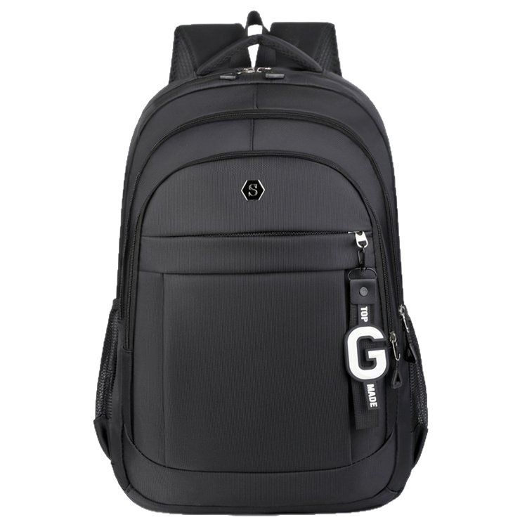 Nueva mochila de negocios para hombres, alta sensación, mochila de hombro simple, bolso de computadora de viaje duradero para estudiantes