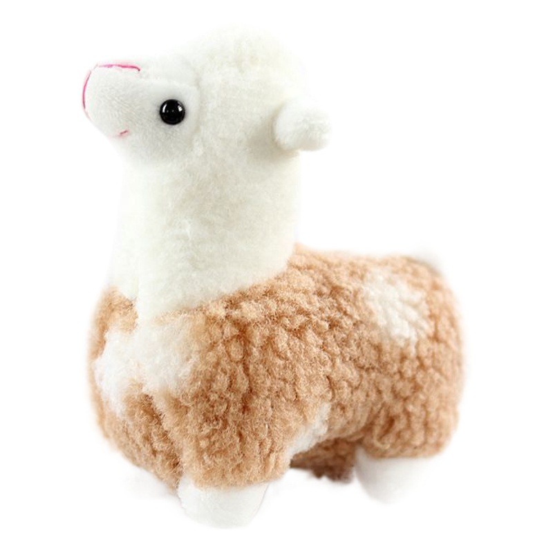 Creativo lindo Cordero colgante de alpaca colgante de felpa muñeca de alpaca muñeca colgante muñeca de boda muñeca de lanzamiento