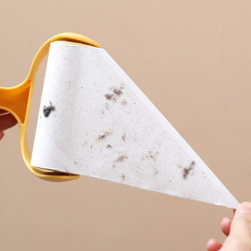 Sticky lint remover, tear-off roller brush, lint brush, hair removal tool, clothes lint remover, adhesive brush, clothing lint roller, suction paper.