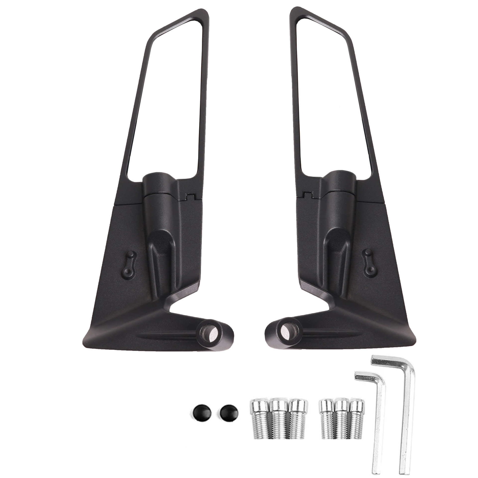 Suitable for Suzuki/Honda/Kawasaki/Yamaha/KTM/Ducati motorcycle rearview mirror invisible winglet mirror