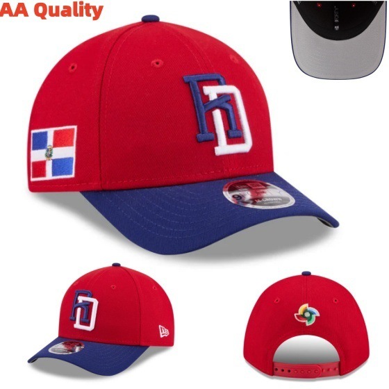 Comercio exterior transfronterizo AA Copa Mundial de béisbol sombreros deportivos del equipo mexicano sombreros hip hop sombreros bordados M