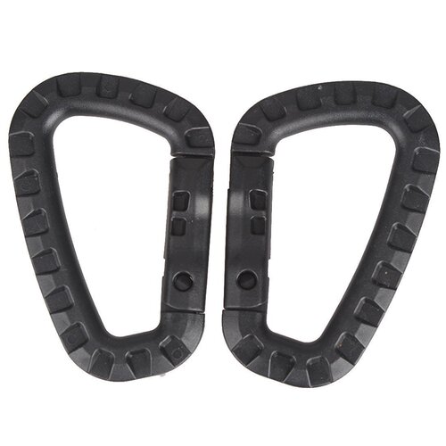 Tactical outdoor carabiner ITW lightweight medium plastic steel quick release buckle mountaineering bag external key D buckle nylon buckle