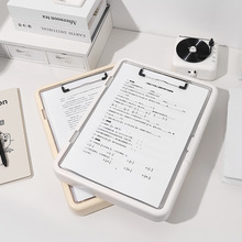 多功能A4学生文件夹考试垫板试卷收纳整理板夹办公档案专用资料夹