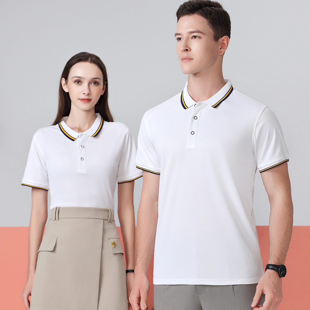 Camisas POLO personalizadas logotipo con solapa camisa cultural camisa publicitaria bordada empresa herramienta impresión de ropa de trabajo de manga corta
