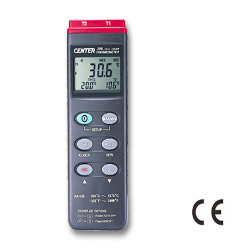 CENTER303(K/J)型温度计群特CENTER-303测温仪