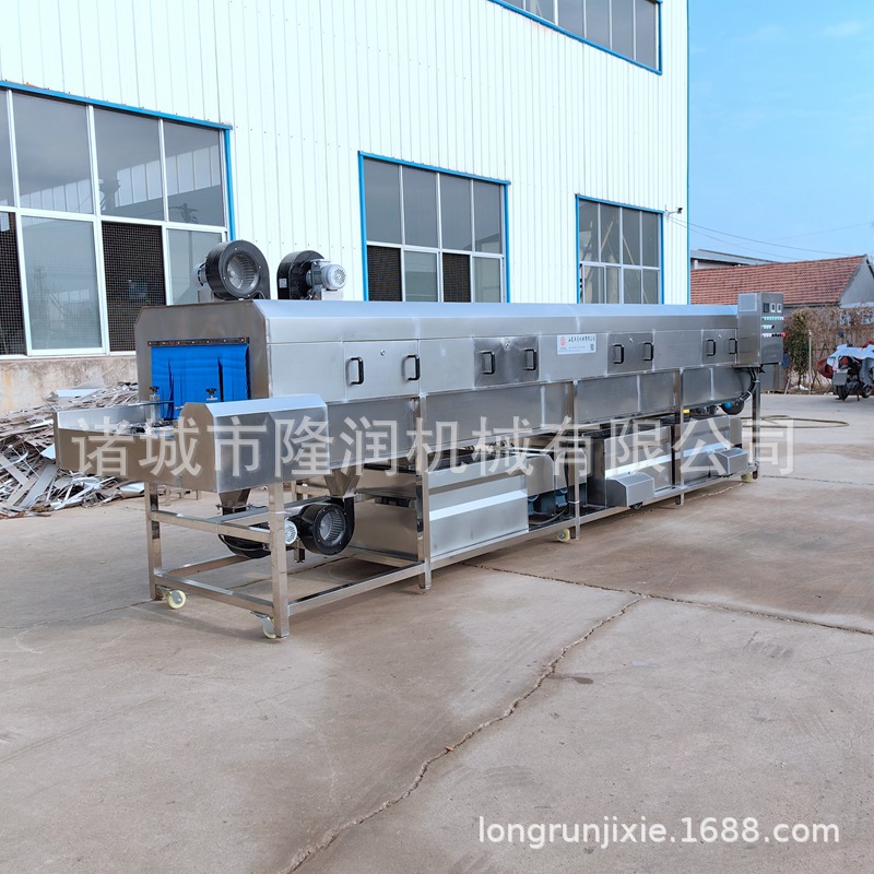 隆润机械全自动周转筐清洗机高压喷淋蔬菜筐子食品筐洗筐机厂家