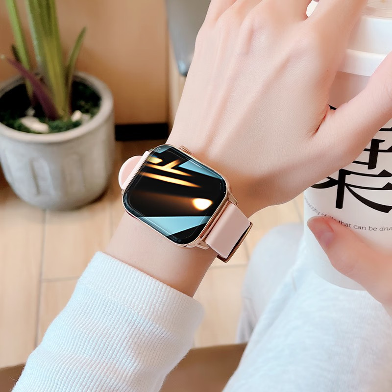 Smart Watch Women's Color Screen Blood Pressure Bracelet Heart Rate Women's Sports Pedometer Watch Sleep Monitoring Multi-Function