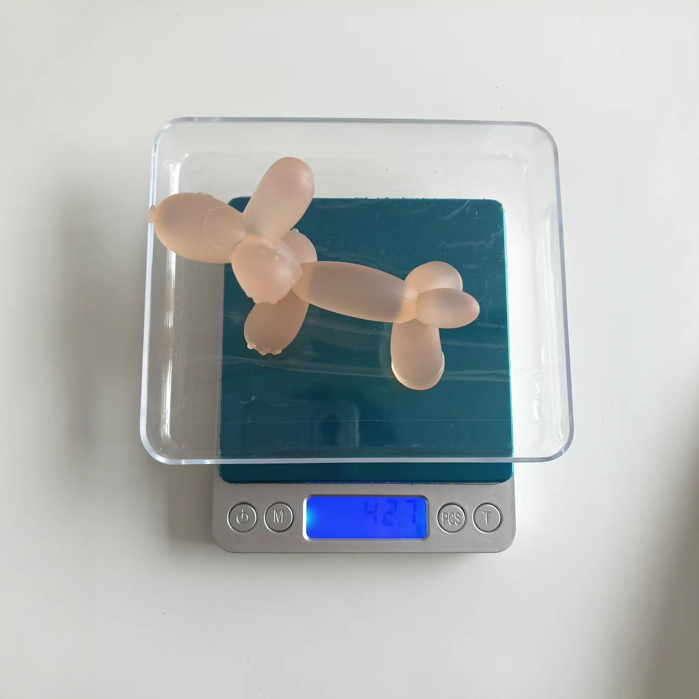 Balón en stock juguetes de goma de diente para perros silicona líquida palillos de dientes para bebés de grado alimenticio goma de diente para niños mordidos