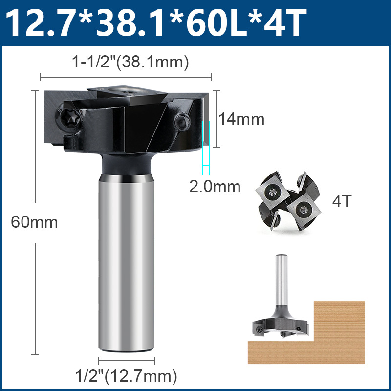 1/2 "* 1-1/2" & 실버 블레이드