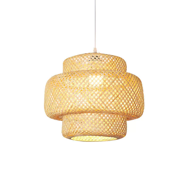 Japanese ceiling lamp for living room, creative bamboo light for bedroom, lights, style
