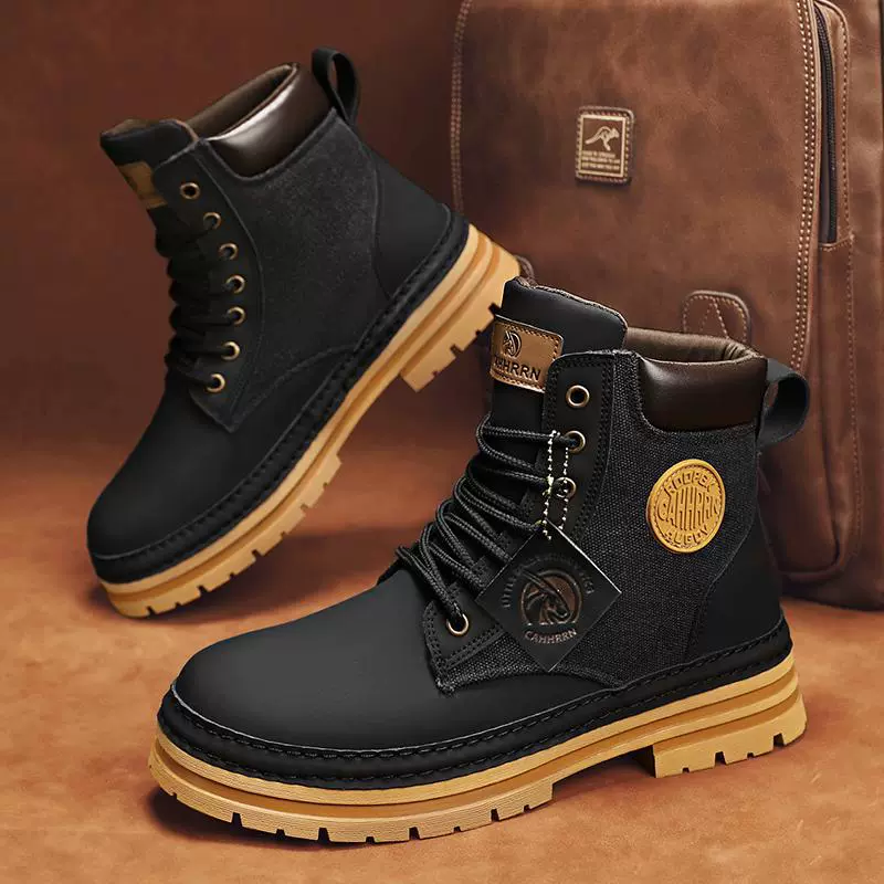 Martens, высокие демисезонные ботинки для любимых