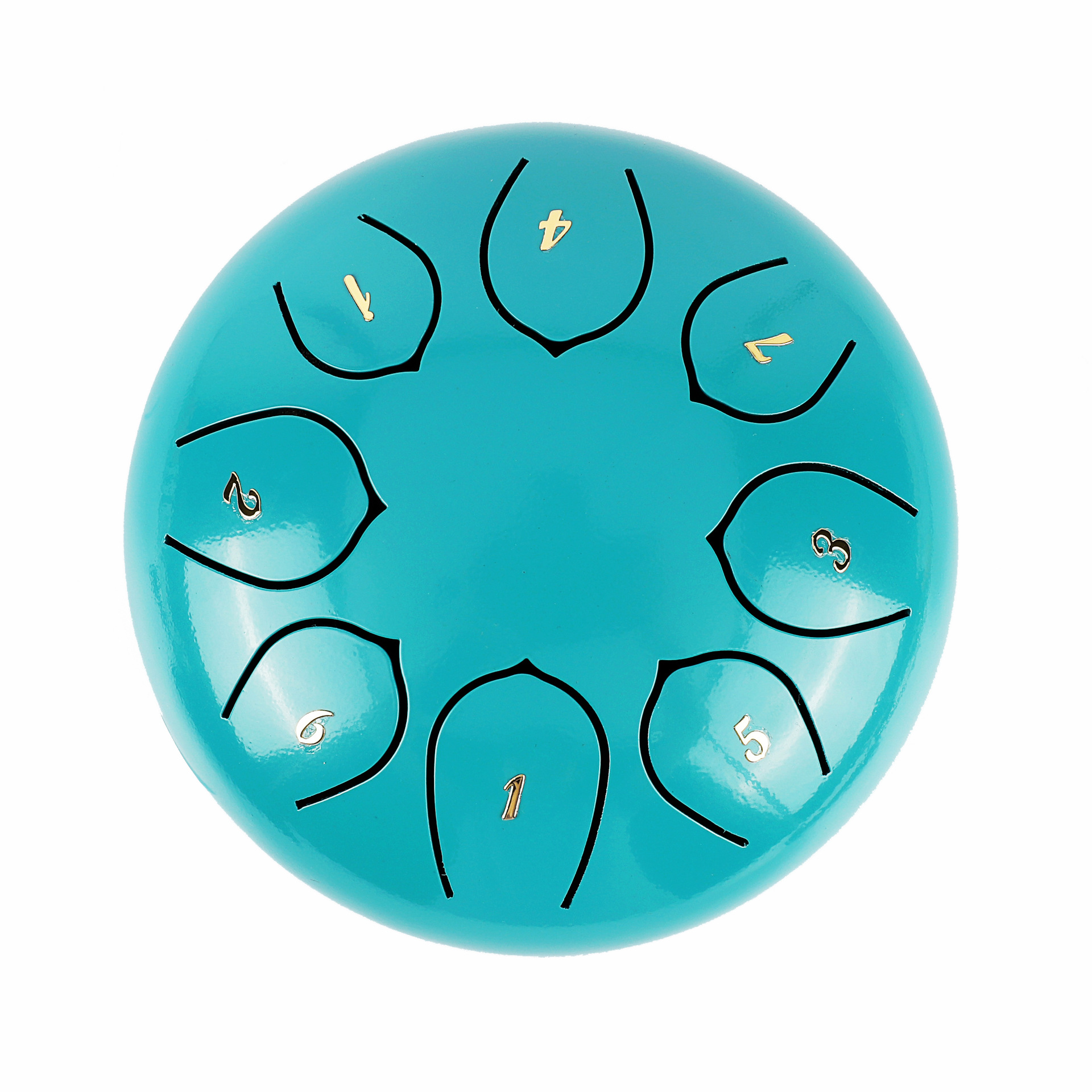 Escala completa de 6 pulgadas de 8 tonos de cinta 4 7 tambor hueco de color tambor vacío tambor Fanyin olvidar polvo tambor olvidar preocupación tambor transfronterizo Comercio exterior al por mayor