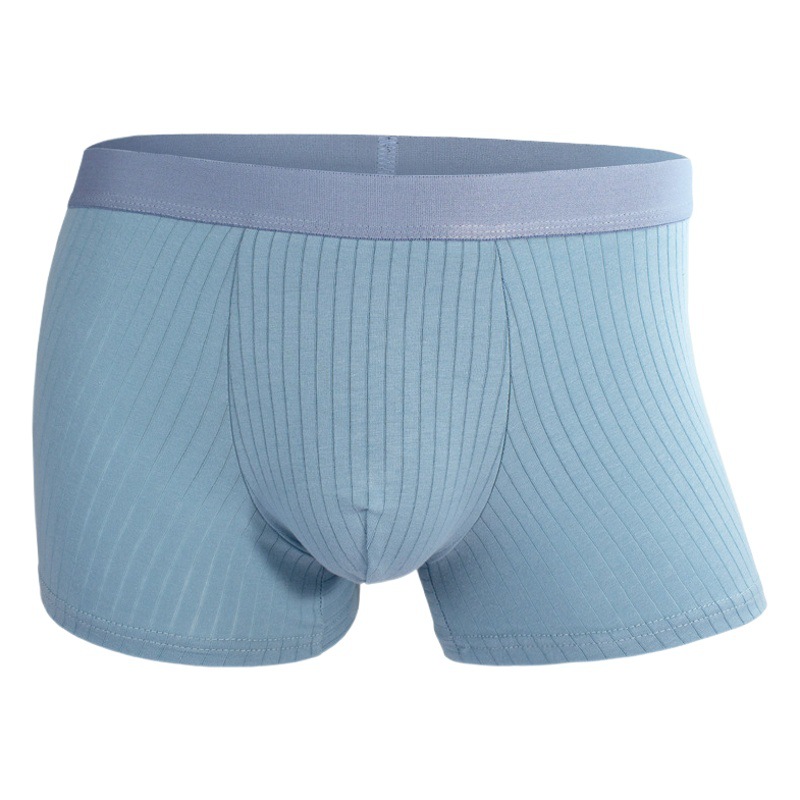 Ropa interior de los hombres puro algodón antibacteriano Boxer shorts hombres deportes transpirable suelta vitalidad Boxer shorts cabeza de los hombres