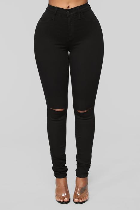 Comercio exterior transfronterizo europeo y americano deseo eBay Amazon mujeres adelgazamiento alto elástico rasgado jeans lápiz Pantalones