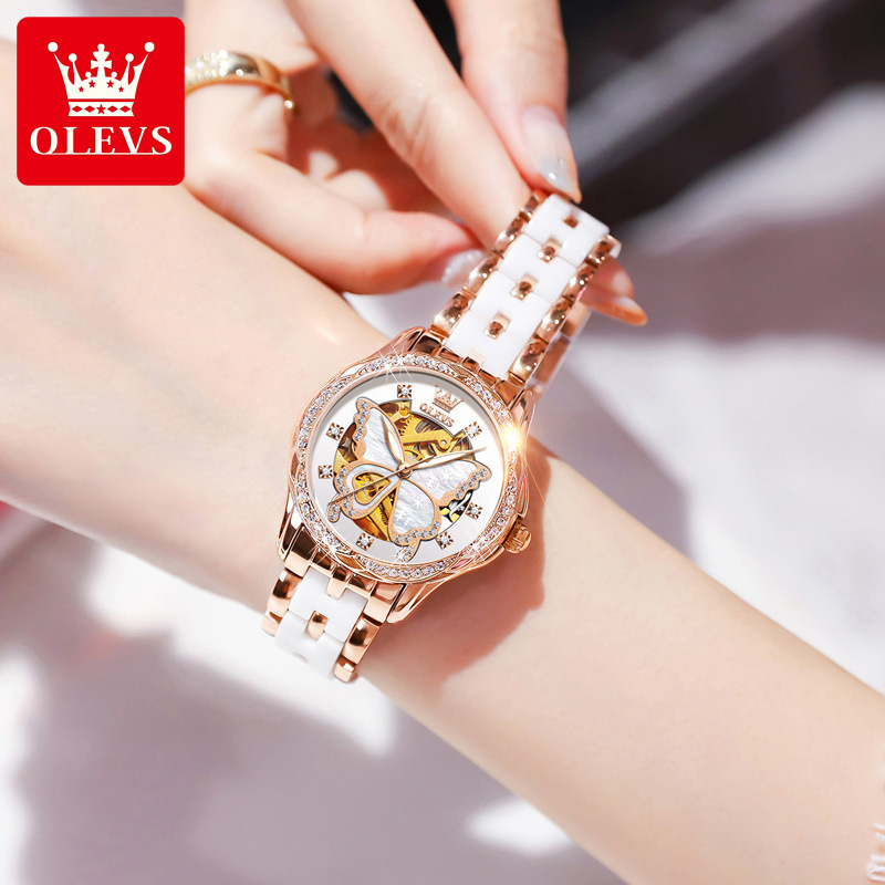 Oris brand watches wholesale new mechanical watches women's fast-hand waterproof women's watches women's watches