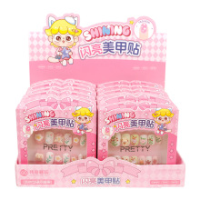 传奇糖玩闪亮美甲贴儿童欢乐趣味DIY贴纸美甲玩具糖果1g*12个一盒