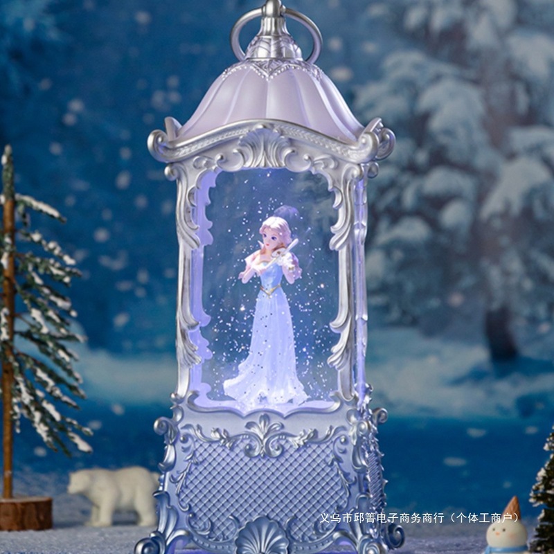 子供のバレエ回転プリンセスガールハート雪オルゴールオルゴール少女の誕生日プレゼント|undefined