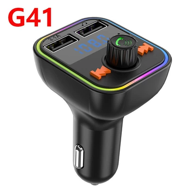Dual USB Car Charger, Car mp3 - g41