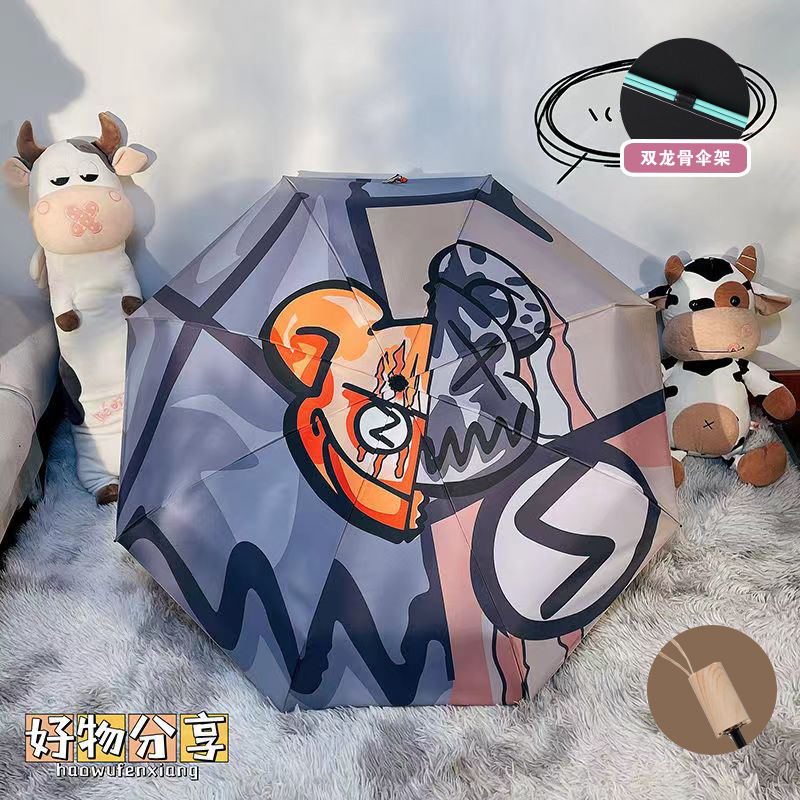 Oso violento (madera contrachapada) manual