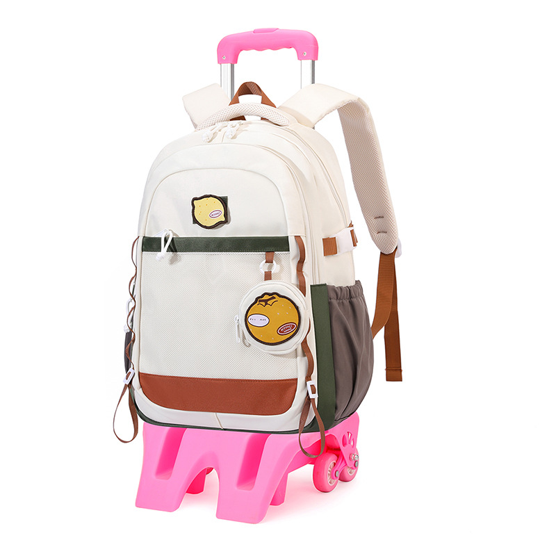 Pescado natural, elegante, simple y de gran capacidad, escuela primaria de grado 1-4, mochila escolar, universal para niños y niñas, resistente a las salpicaduras de agua