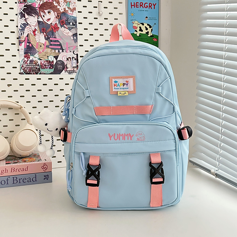 Mochila escolar de gran capacidad para mujer, estudiante de secundaria de todo fósforo, mochila para estudiantes universitarios, mochila escolar para estudiantes de marca de moda simple de Mori