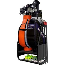 款多孔位球杆悬挂架金属材质展示台稳固承重广告展览器材陈列