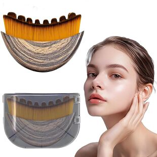 �羳�ܰ�݆���沿ˢ��Ħ���i�o��ˢLymphatic Contour Face Brush