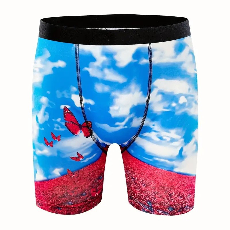 Pantalones cortos abstractos de personalidad transfronteriza de verano Pantalones de playa de impresión digital 3D Fábrica de ocio para hombres al por mayor MP01
