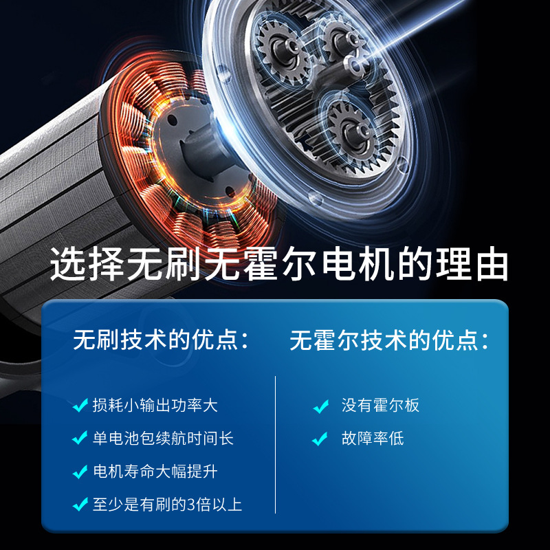 DAYI 오리지널 전기 렌치 560N 무브러시 대토크 A7-6801S 리튬 배터리 임팩트 충전 6822G