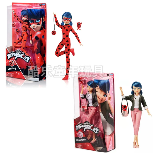 [Ready stock, height 28CM] Ladybug+marinette