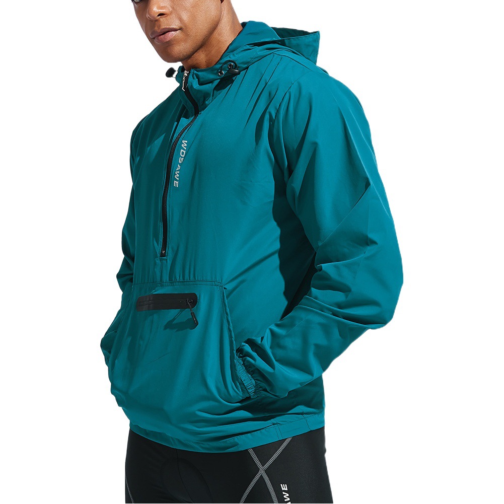 Wosawe bicicleta motocicleta windbreaker primavera y verano impermeable Chaqueta de manga larga ropa de ciclismo ropa de bicicleta