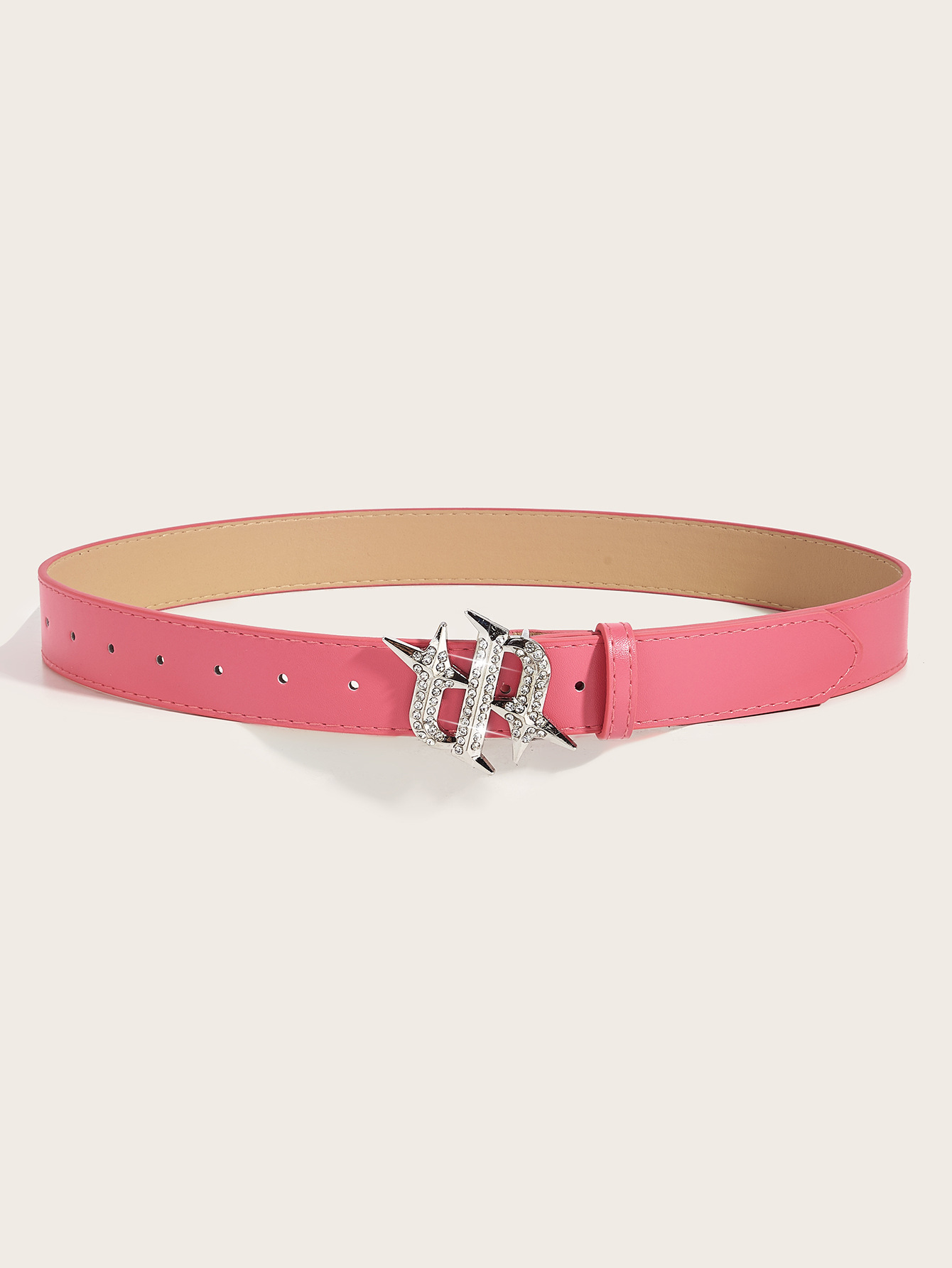 Simple Style Classic Style Solid Color Pu Leather Alloy Women's Leather Belts display picture 12